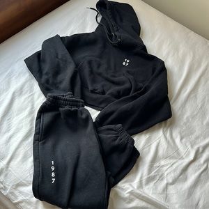 1987 relaxed fit back bay sweatset - medium top small bottom